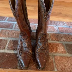 Boulet fine leather women’s cowboy boots